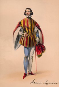 Francis Seymour em traje para o baile da rainha Victorias, 12 de maio de 1842, 1843.