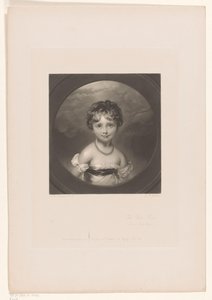 Portret de Emily Ashley-Cooper The Rose Bud / (Present Lady Ashley) (título no objeto) de John Richardson Jackson