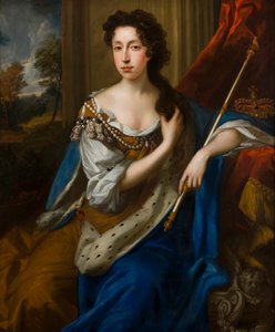 Retrato da Rainha Maria II de Modena (1662-1694), c.1682-91 (óleo sobre tela)