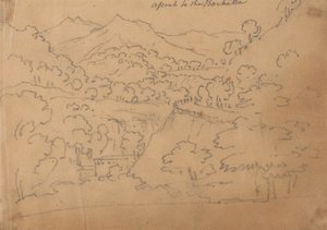 Subida à Bochetta de John Robert Cozens