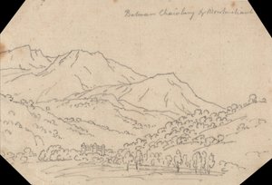 Entre Chambery e Montmélian de John Robert Cozens