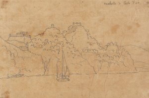 Castelo de Portofino de John Robert Cozens