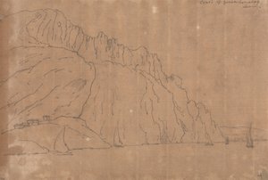 Costa de Génova de John Robert Cozens
