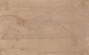 Ilha de Nisida de John Robert Cozens