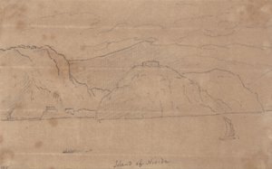 Ilha de Nisida de John Robert Cozens