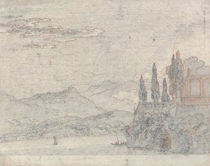 Ilha Borromeu, Lago Maggiore de John Robert Cozens
