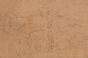 Lago Bolsena de John Robert Cozens