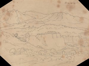 Monmeliante de John Robert Cozens