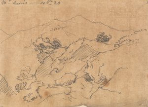 Mont Cenis, 20 de outubro de John Robert Cozens