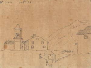 Mont Cenis, 20 de outubro de John Robert Cozens