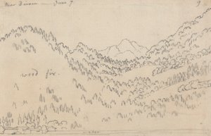 Perto de Brixen, 7 de Junho de John Robert Cozens