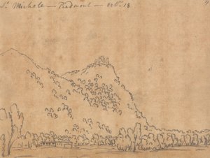 Saint Michele, Piemonte, 18 de outubro de John Robert Cozens