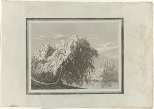 Salgueiro chorão de John Robert Cozens