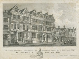 Stafford - Antiga "casa alta": litografia, sd [séc. XIX] de John Robert Fernyhough