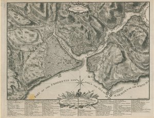 Constantinopla ou Stambol de John Rocque
