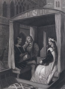 Lady Viola e os seus tutores (gravura)