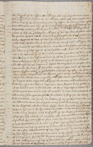 Uma carta de John Row, um estudante de St. Andrews, para seu tio, 1691 de John Row