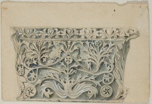 Capital da Coluna Bizantina de John Ruskin