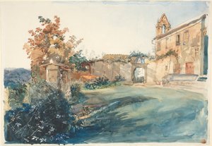 O Jardim de San Miniato perto de Florença de John Ruskin