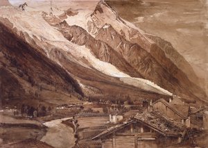 The Glacier des Bossons, Chamonix, Junho de 1849 de John Ruskin