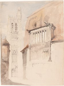 Torre da Catedral de Sens de John Ruskin