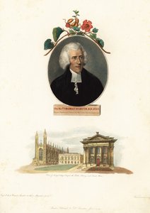 Thomas Martyn, Professor de Botânica, Universidade de Cambridge. 1799 (gravura) de John Russel