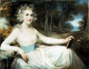 Retrato de Miss Harriet Ler de John Russell