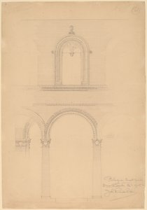 Parede de tijolos de Bolonha de John Russell Pope