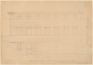 Palazzo Pollini, Siena, atribuído a Peruzzi de John Russell Pope