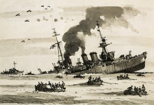 Após a operação de Malta, em 1942, o Cairo foi afundado por contratorpedeiros britânicos de John S. Smith