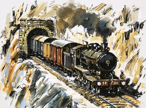 O mundo da velocidade e da potência: Um 4-6-0 de cilindros internos de John S. Smith