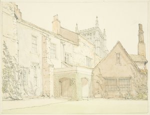 South Front Prebendal House em Lower College Green