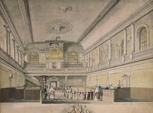 A Capela do Hospital Foundling olhando para o oeste, 1773