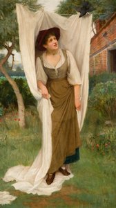 Lavadeira Assustada por um Melro, 1891.