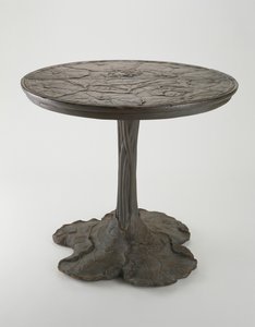 Mesa de Lótus, c.1905 (Jin-di-Sugi terminou madeira de cipreste) de John Scott Bradstreet