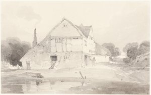 Uma casa de campo em Dorking, Surrey de John Sell Cotman