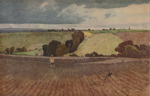 Um campo arado, 1923
