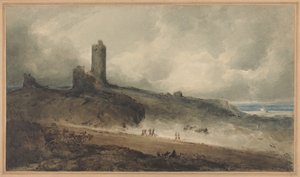 Castelo de Aberystwyth de John Sell Cotman
