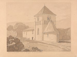 Igreja de Yainville, perto de Saint Georges de Bocherville, Normandia