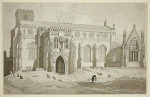 Igreja de Cley, Norfolk de John Sell Cotman