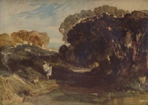 Árvores escuras, 1923 de John Sell Cotman