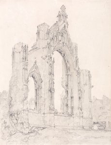 Extremidade leste da igreja de Howden, Yorkshire de John Sell Cotman