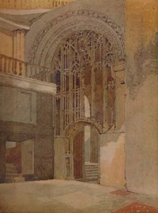 Na Catedral de Norwich, 1923
