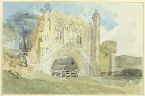 Abadia de Kirkham de John Sell Cotman