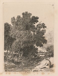 Estudos estão livres da placa 16, um estudo de 1838. de John Sell Cotman