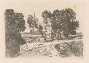 Livro de Estudos: Placa 17, Um Estudo de John Sell Cotman