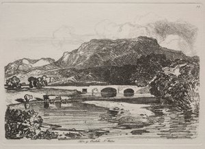 Livro de Estudos: Tan y Beolch, North Wales de John Sell Cotman