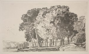 Livro de Estudos: Twickenham de John Sell Cotman