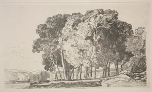 Estudos são livres, Twickenham de 1838. de John Sell Cotman