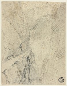 Desfiladeiro da montanha de John Sell Cotman